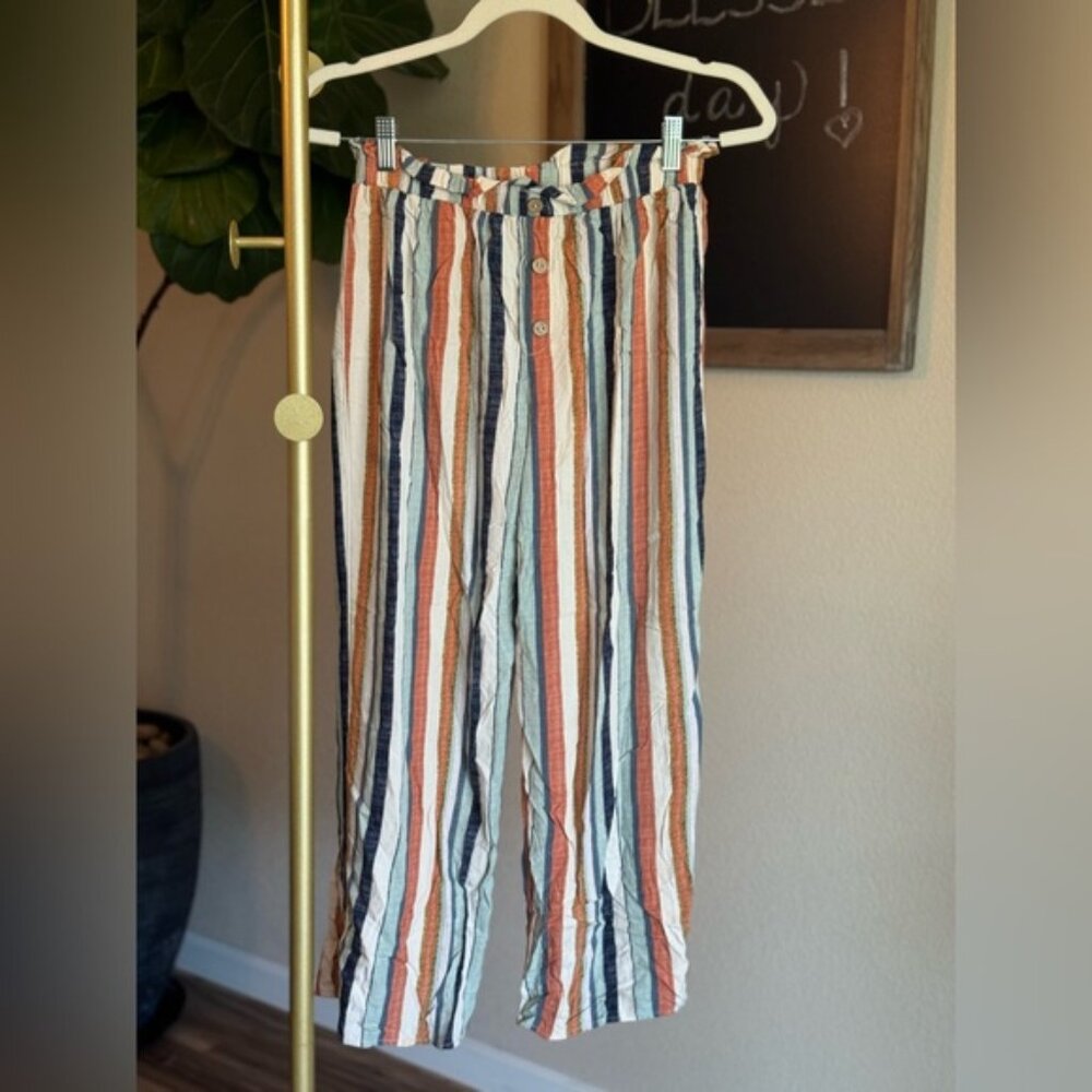 Art Class Girls Multicolor Striped Pants